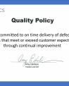 Inrad-Optics-Quality-Policy